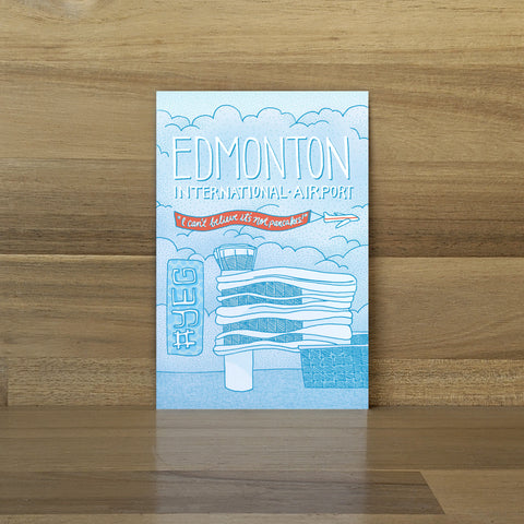 Edmonton International Airport (EIA) Postcard
