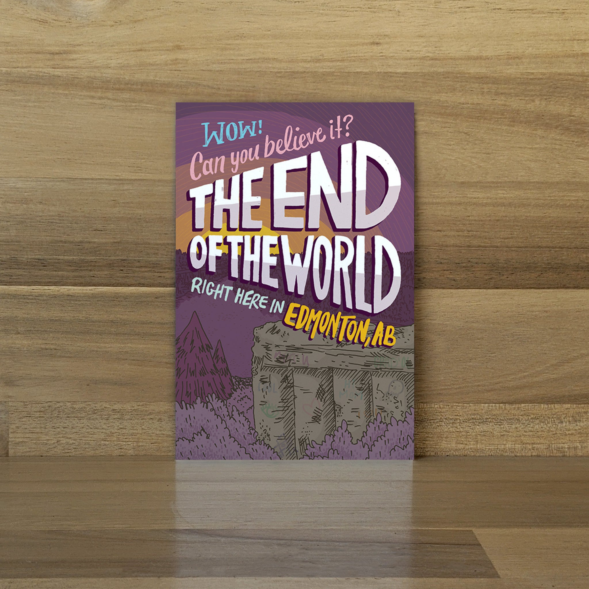End of the World Postcard